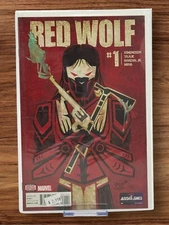 Red Wolf 1 Marvel Comics Variant Cover Verger  2015