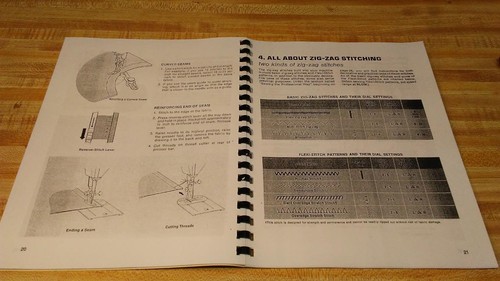 Manual de instrucciones de la máquina de coser Singer 714 para graduados - Imagen 2 de 3