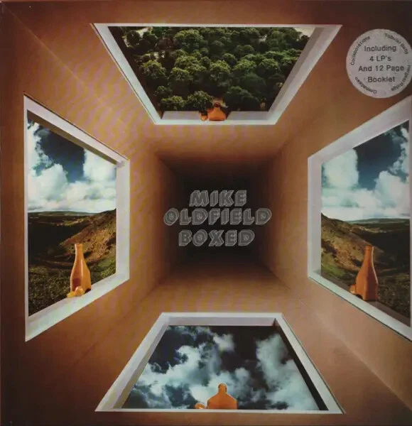 Mike Oldfield Boxed QUADRAPHONIC BOX-SET+BOOKLET Virgin Vinyl LP-Box