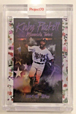 Topps Project 70 # 594c Kirby Puckett by DJ Skee - Chase Card /91