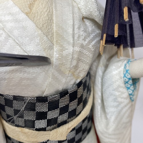 Drei alte asiatische Sammlerpuppen - Yamaha Geisha Werbung plus 2 andere - Bild 4 von 24