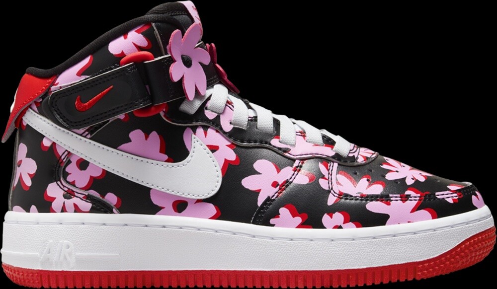 Nike Air Force One Sneakers AF1 Easy On Trainers Pink Floral
