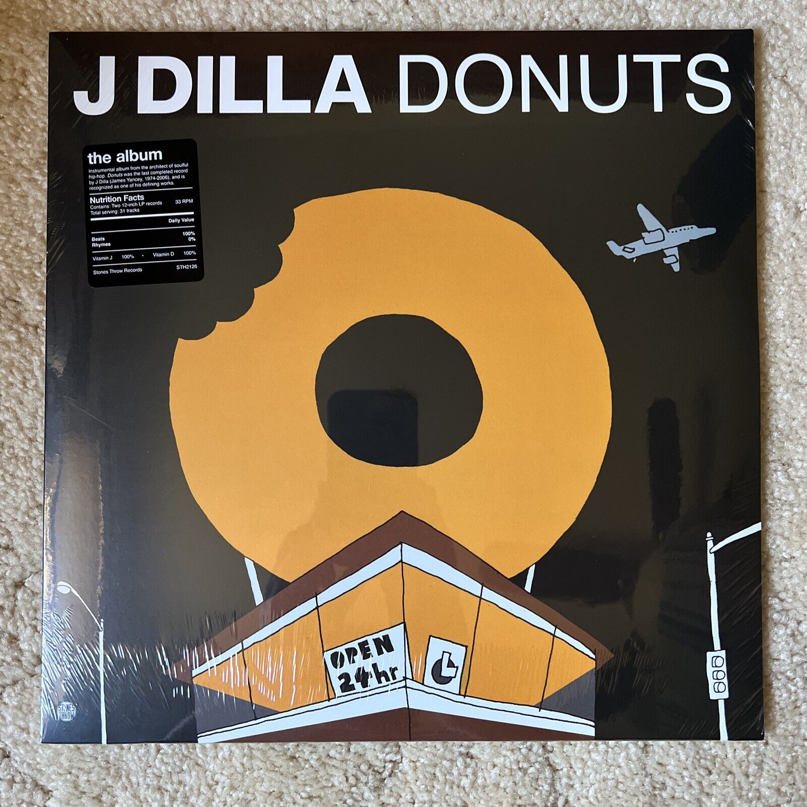 J - Dilla - Donuts (Vinyl 2LP Record) Detroit J Dilla