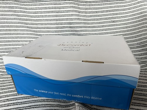 Dr. Comfort Brian, 6410 Diabetiker Wanderschuhe schwarz Lycra & Leder Herren Gr. 11,5M - Bild 10 von 10