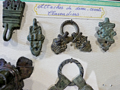 Médiévale collection de "clavendiers" du moyen age ancetre de la chatelaine 13em - Picture 2 of 4