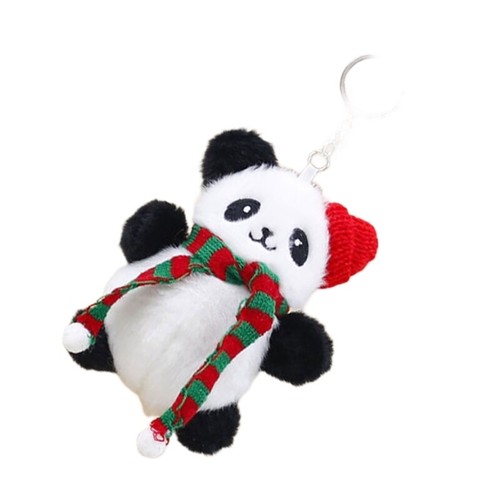 Boże Narodzenie Panda Wisiorek Brelok Praktyczne paski na telefon Łańcuszek Brelok Ornament - Zdjęcie 9 z 10