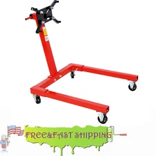 1250lbs Capacity Engine Motor Stand w/360-Degree Rotating Head Steel Engine Lift