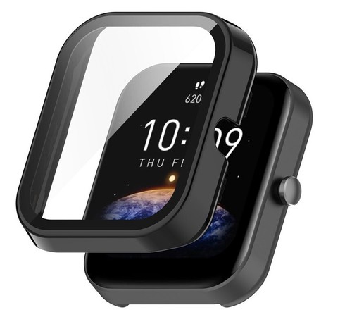 Xiaomi Amazfit Bip 3 Hart Case PC Hülle mit farbigem Rand Pro Huami Fallschutz - Bild 4 von 6
