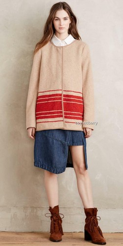 NEW Anthropologie Ardsley Coat by Elevenses Size S & L - Picture 5 of 5