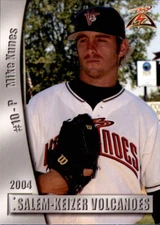 2004 Salem-Keizer Volcanoes Grandstand #16 Mike Kunes Chatsworth California Card