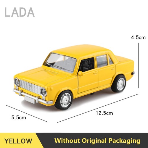 1:32 Aleación Diecast LADA Vintage Coche Modelo Clásico Coleccionar Coche Miniatura Vehículo - Imagen 7 de 22