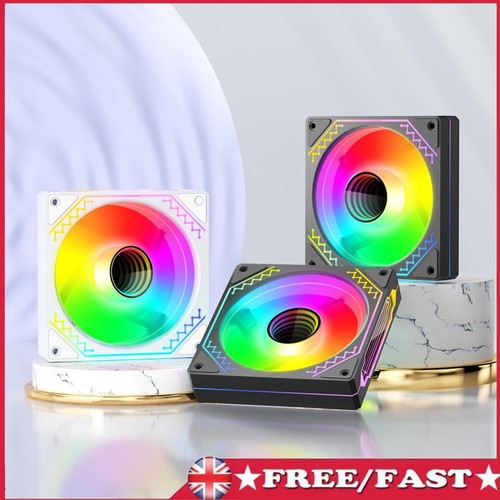 120mm Chassis Radiator Convenient 5V 3Pin ARGB 4PIN PWM Addressable RGB Case Fan