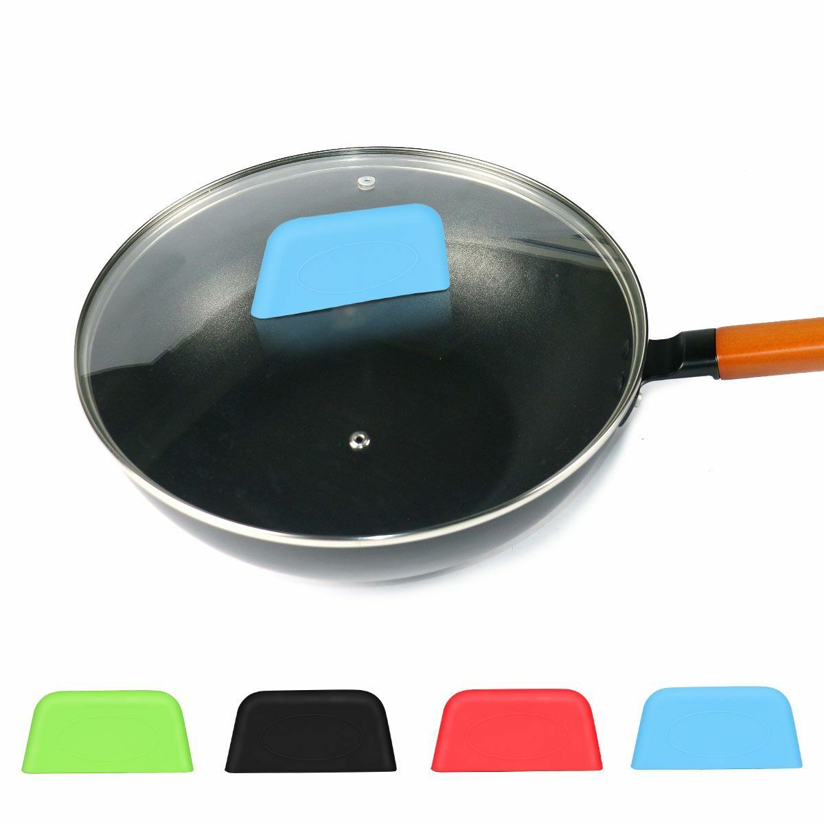 Silicone Potholder for Cast Iron Pan Handle Sleeve Cover Pot