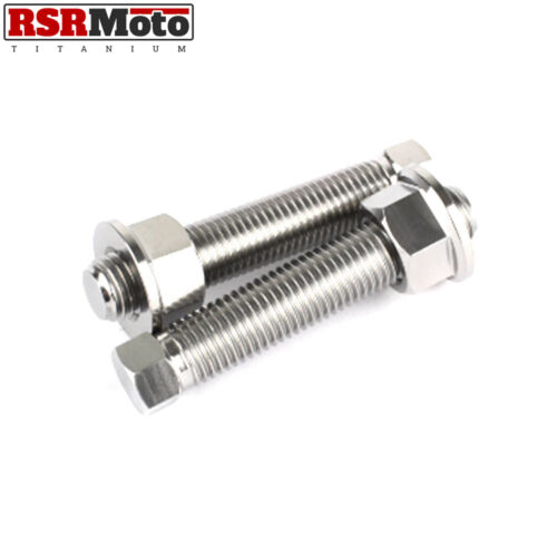 KTM SXF SXS EXC MXC RC8 Duke Titanio Bulloni Regolatore Catena M10x50 - Foto 3 di 3