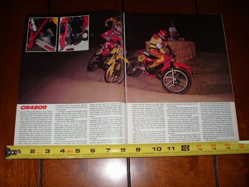 HONDA CR480R 1982 - ORIGINALARTIKEL - Bild 2 von 4