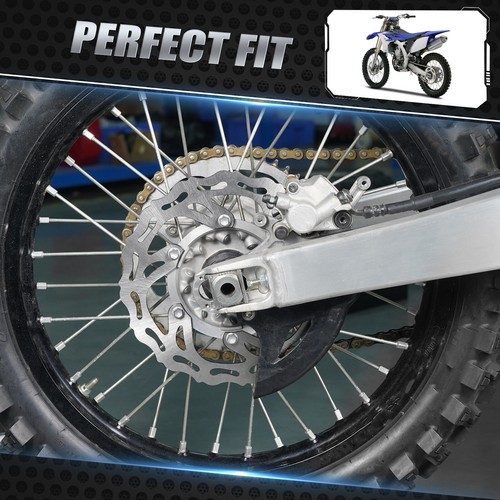 Rear Brake Disc For Yamaha YZ125 YZ250 YZ250F 02-18 YZ250X YZ250FX YZ450FX 16-18 - Picture 2 of 7