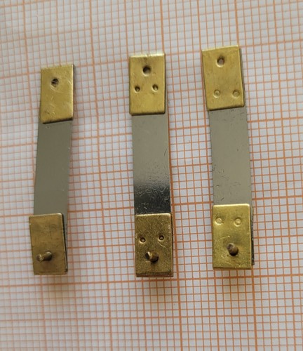 3 Stück Pendelfeder schmal 2,9 cm  Uhren Ersatzteil  Pendeluhr Regulator Wanduhr - Bild 7 von 8