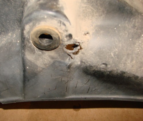 REAR FENDER with TAILIGHT -------- 1981 1982 1983 SUZUKI GS650G GS650 - Bild 3 von 3