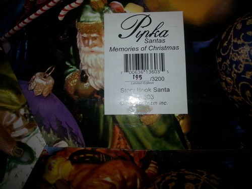 Pipka Story Book Santa -New in Box- #13603- 195/3200- Limited Edition- 2009 - Bild 6 von 6