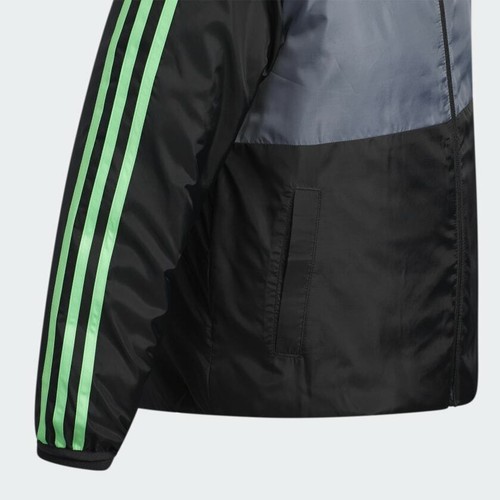 adidas Boys Color Block Insulated Jacket Size LARGE (14/16) - NWT - MSRP$80.00 - Picture 4 of 5