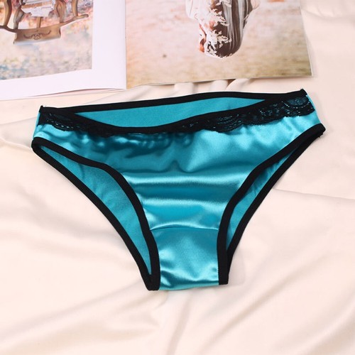 Sexy Damen-Slips Satin G-String Tangas Dessous Unterwäsche Höschen seidig-Knicker - Bild 21 von 40