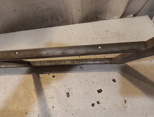 Vtg Very Rare Galvanized Metal 4 Pain Window Frame Farm Barn No Glass Home Decor - Picture 23 of 24