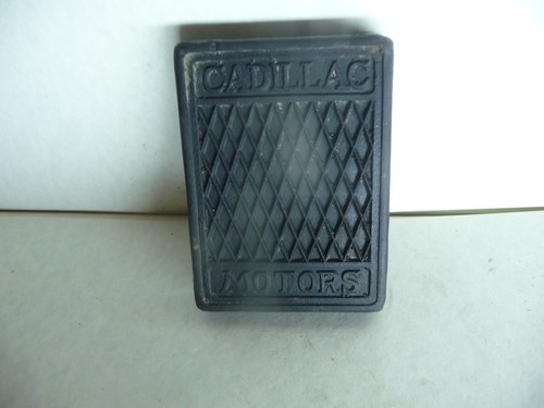 1927-1940 Cadillac Motors Brake / Clutch Pedal Pad NOS