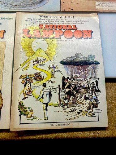 (5) National Lampoon Magazines 1972 1973 1974 issues Marilyn Monroe 25th Anniv. - Imagen 9 de 10