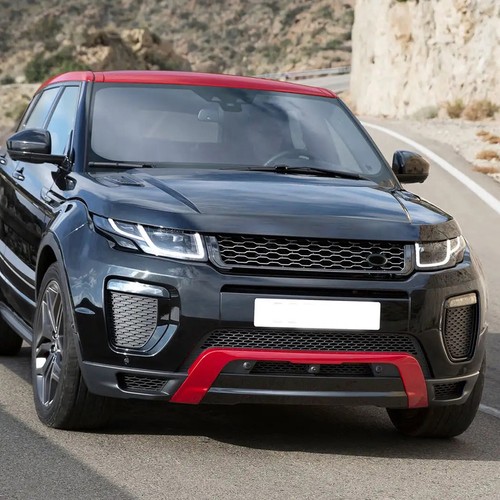 Front Bumper Skid Plate Trim For 2016-2018 Range Rover Evoque LR071794 BLK 1PC - Picture 12 of 14