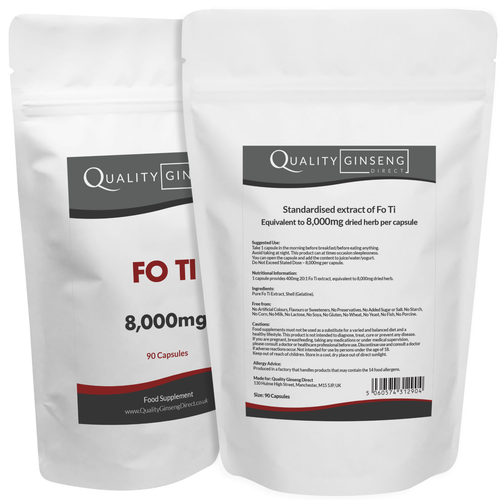 FO TI - 8,000mg Capsules - Powerful Formula - Best Quality on Ebay - Picture 2 of 6