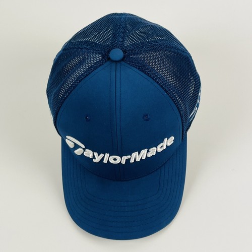 TaylorMade Tour Cage TP5 Stealth 2 BLUE L XL Fitted Golf Hat Cap CLEAN - Picture 5 of 9