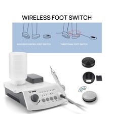 Dental LED Ultrasonic Scaler VRN-A8 Detachable Handpiece Self Water Supply +Tips