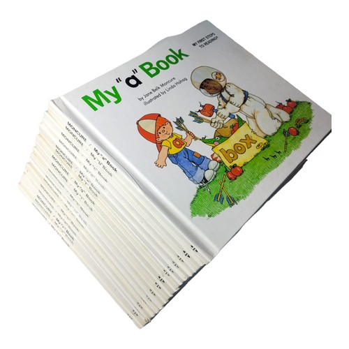 16 My First Letter Sound Books ABC Jane Moncure Elementary Pre Reading Steps Set - Picture 4 of 11