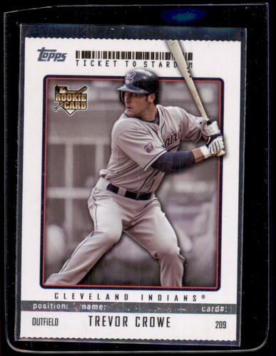 2009 Topps Ticket to Stardom Perforated #209 Trevor Crowe - Picture 1 of 2