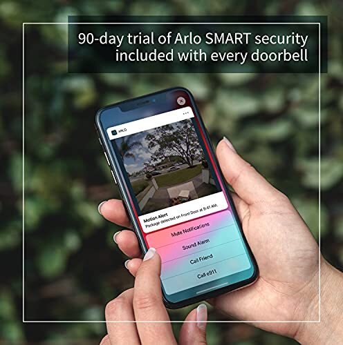 Arlo Wireless Video Doorbell & Chime with HD Camera & Night Vision - Picture 7 of 9