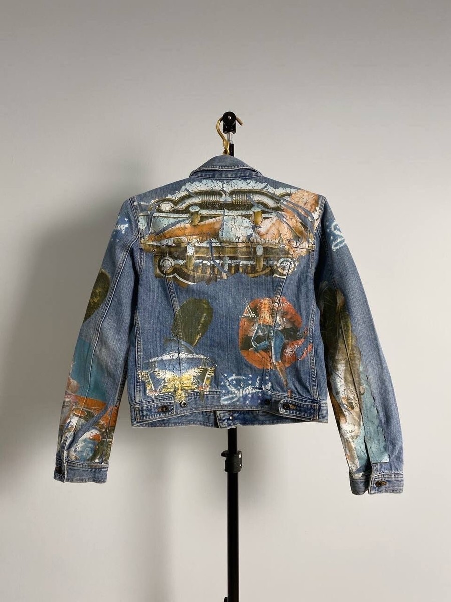 Grail! Dolce Gabbana Archive Pin Up Girls Retro Denim Jacket