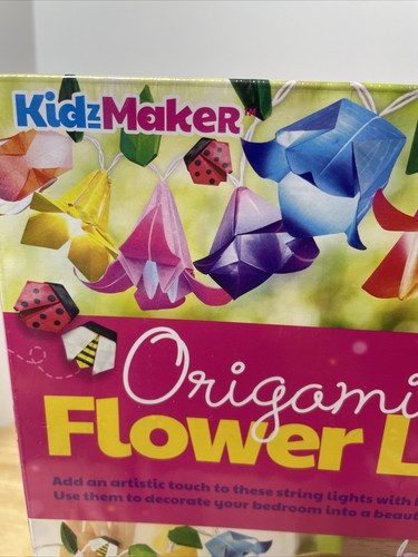 4M Kidzmaker Origami Flower Lights Kit New Sealed Craft Teen Creative Decoration - Bild 8 von 8