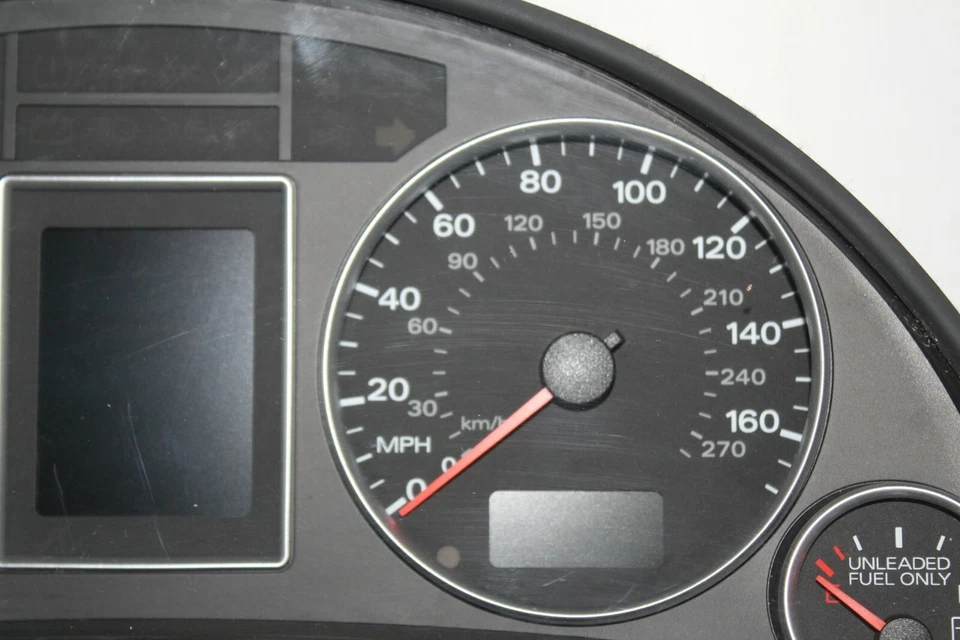 Cuadro de instrumentos velocímetro panel de instrumentos 06 07 08 Audi A4 S4 con 90.901 millas Foto 3 de 4