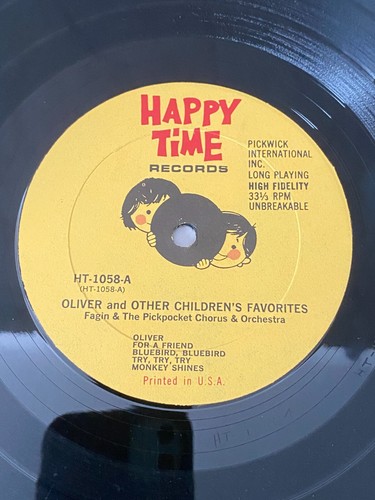 Oliver And Other Childrens Favorites Vinyl LP 1969 Pickpocket Chorus Orchestra - Picture 11 of 17