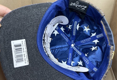 Zephyr NBA Philadelphia 76ers "Legend" 5 Panel Flat Bill Strap-back Hat - Picture 3 of 3