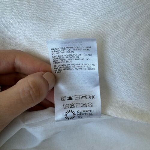 Reformation NWT 0 Sadey White Halter Linen Dress - Picture 7 of 7