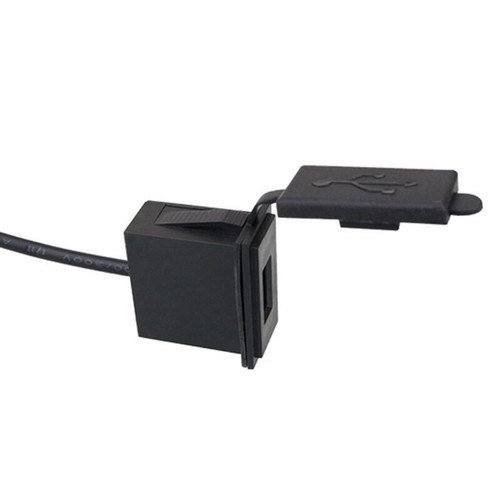 Single USB Car Charger Socket Outlet Power Adapter Waterproof for Motorcycle RV - 第 3/8 張圖片