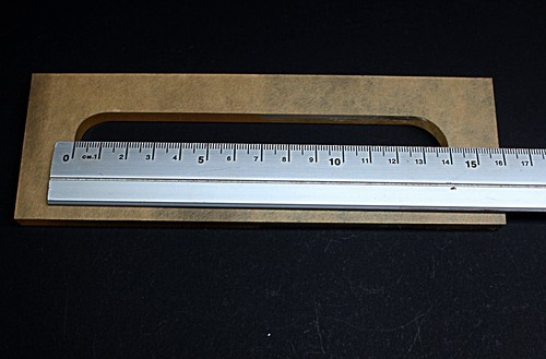 Telecaster Control Plate Cavity Routing Template For Vintage Std Tele Body - Picture 12 of 13