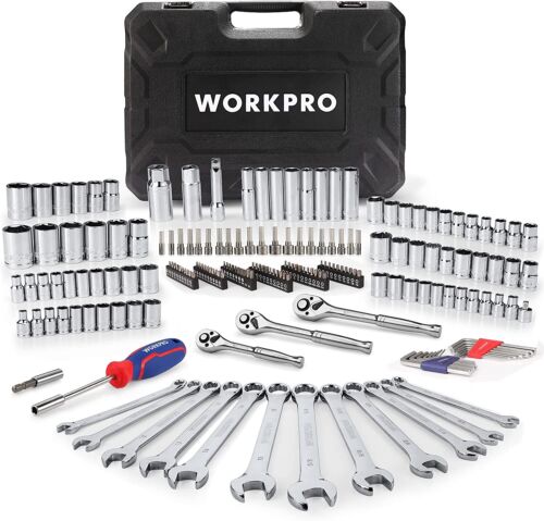 WORKPRO Mechaniker Werkzeug Set 192-teilig Steckschlüsselsatz mit Aufbewahrungskoffer Einheitsgröße - Bild 3 von 13