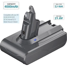 21.6V Battery For Dyson V6 DC59 DC61 DC62 Animal DC72 Handheld Vacuum Cleaner