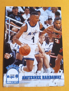 1993-94 NBA Hoops #380 Anfernee Hardaway RC Rookie - Orlando Magic