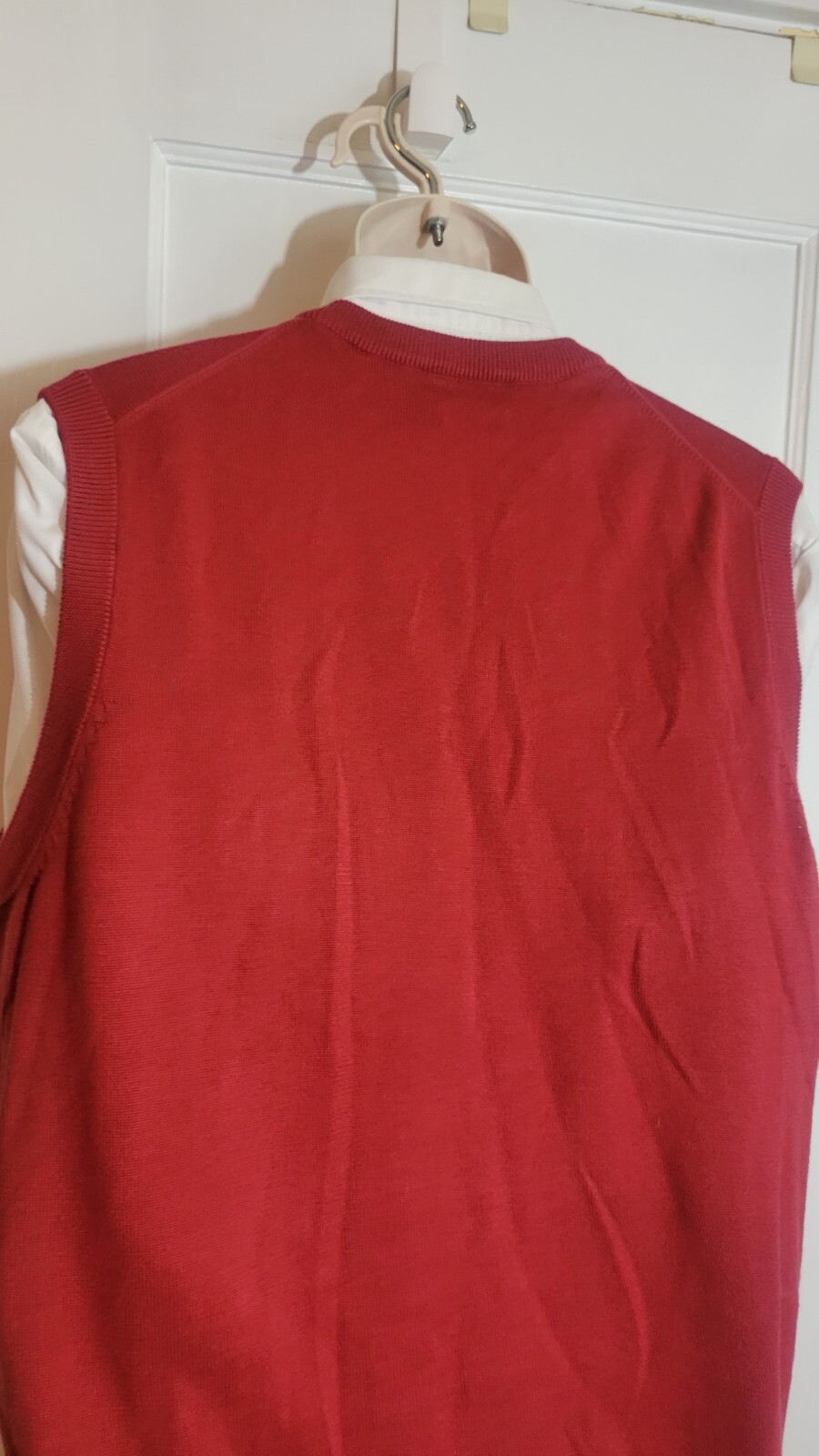 Brick Red 346 BROOKS BROTHERS Men's Pima Cotton SWEATER VEST, Size M eBay