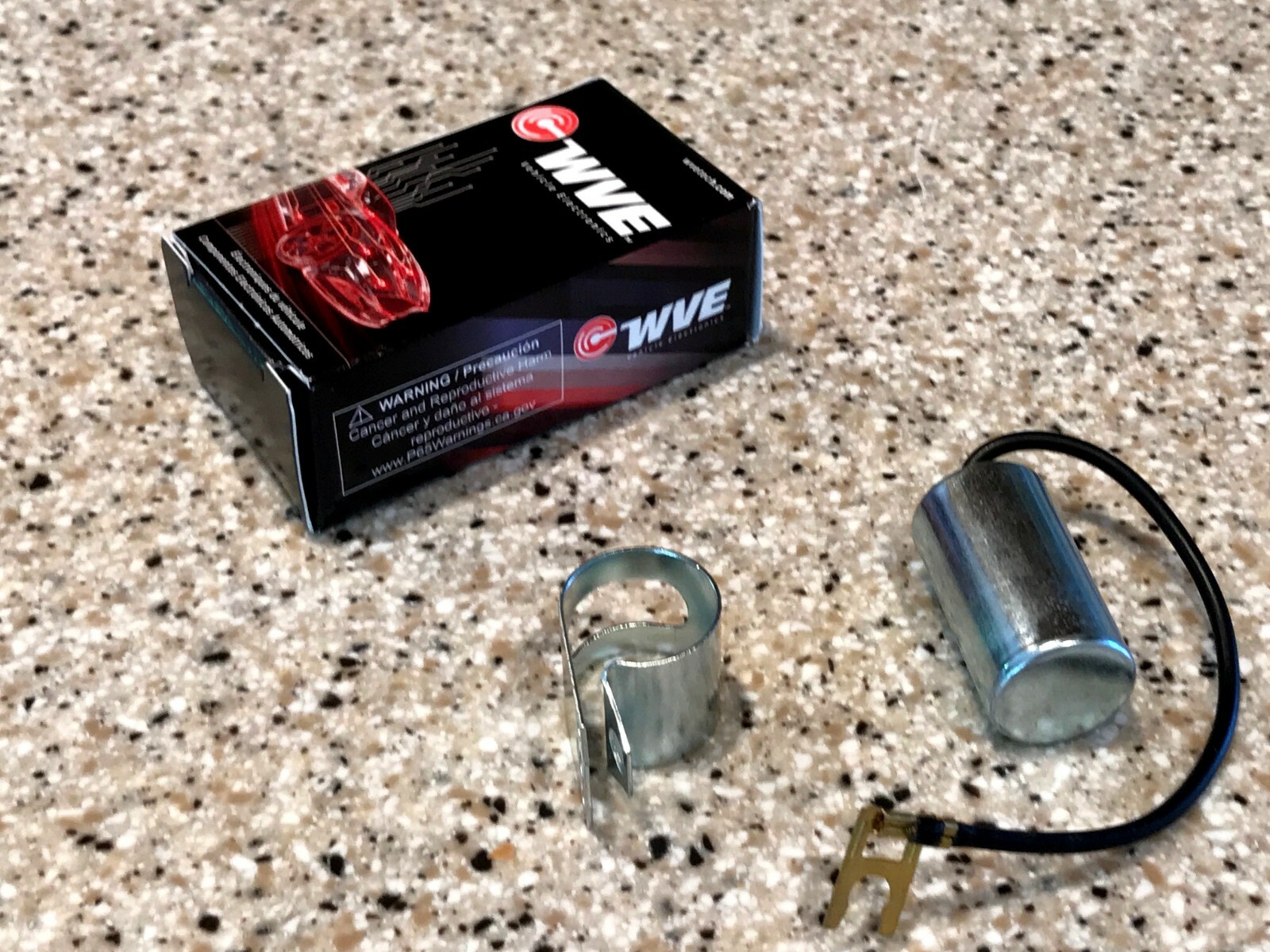 RADIO NOISE CONDENSER CAPACITOR UNIVERSAL / ALTERNATOR IGNITION