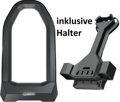 Abus Fahrradschloss Ebike GRANIT Super Extreme 2500/165HB230 & USH2500 Level 15