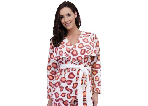 Womens Luxury Leopard Nightwear Range Pyjama Set Robes Ladies Xmas Gift Present